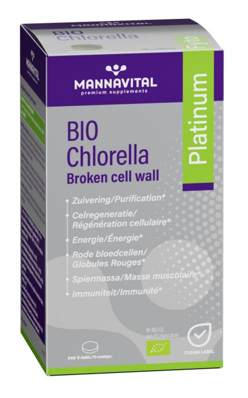 Bio Chlorella Platinum - 240 V-tabl