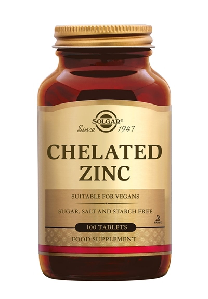 Chelated Zinc 100 tabs