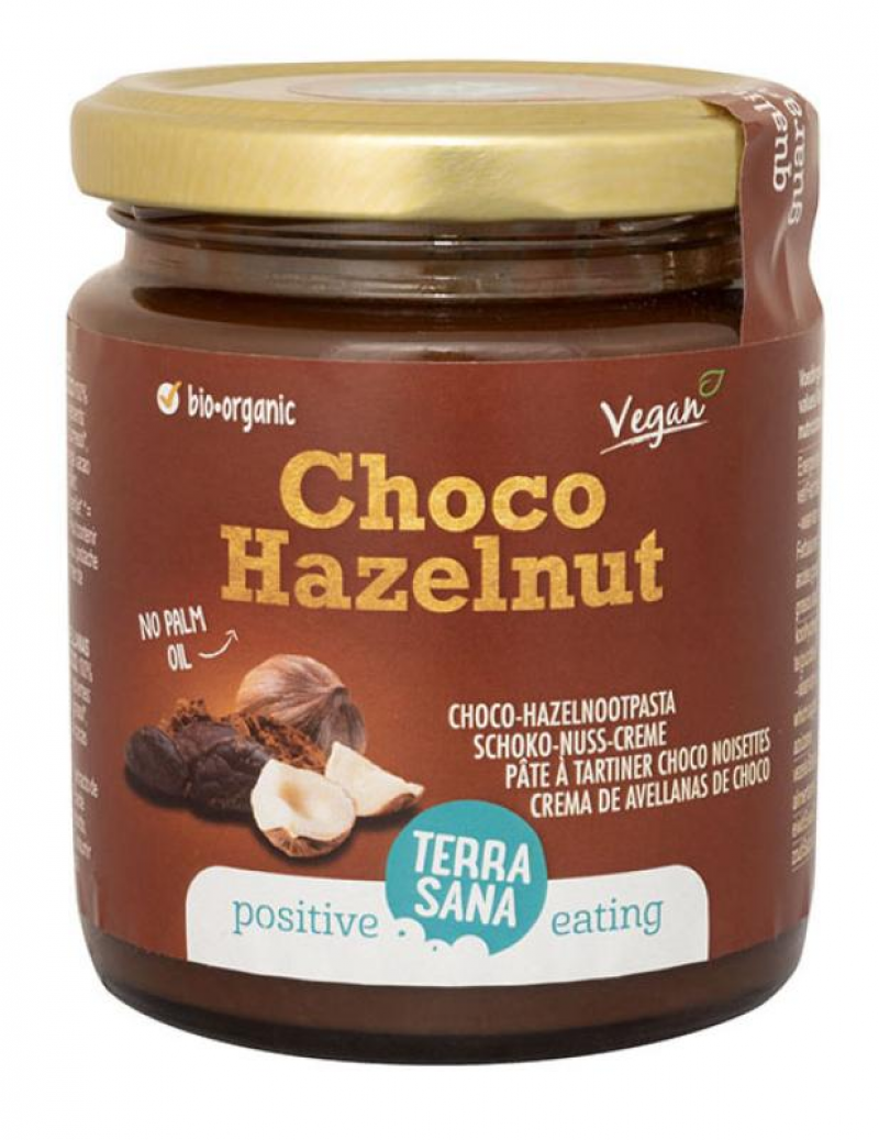 Choco- hazelnootpasta - 250 gr