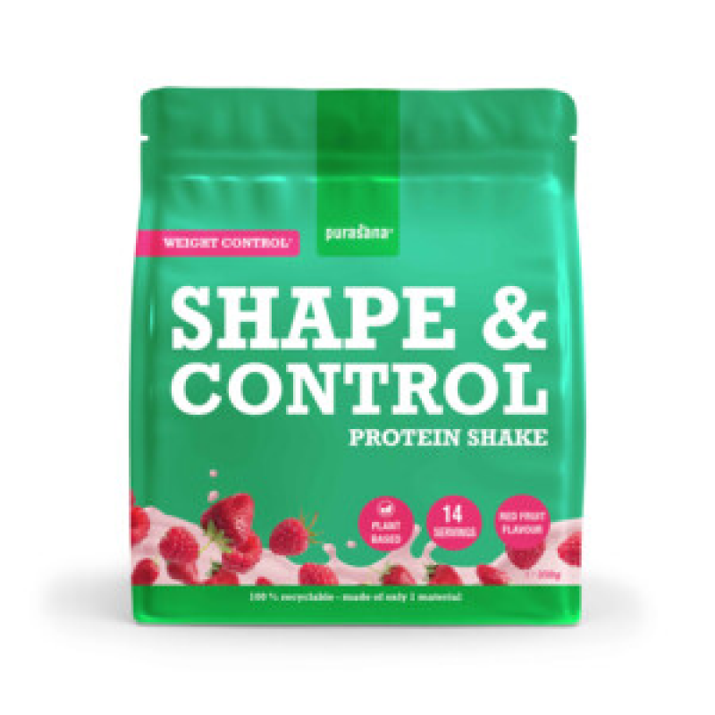Shape & Control - Proteïneshake - Rode Vruchten 350 gram