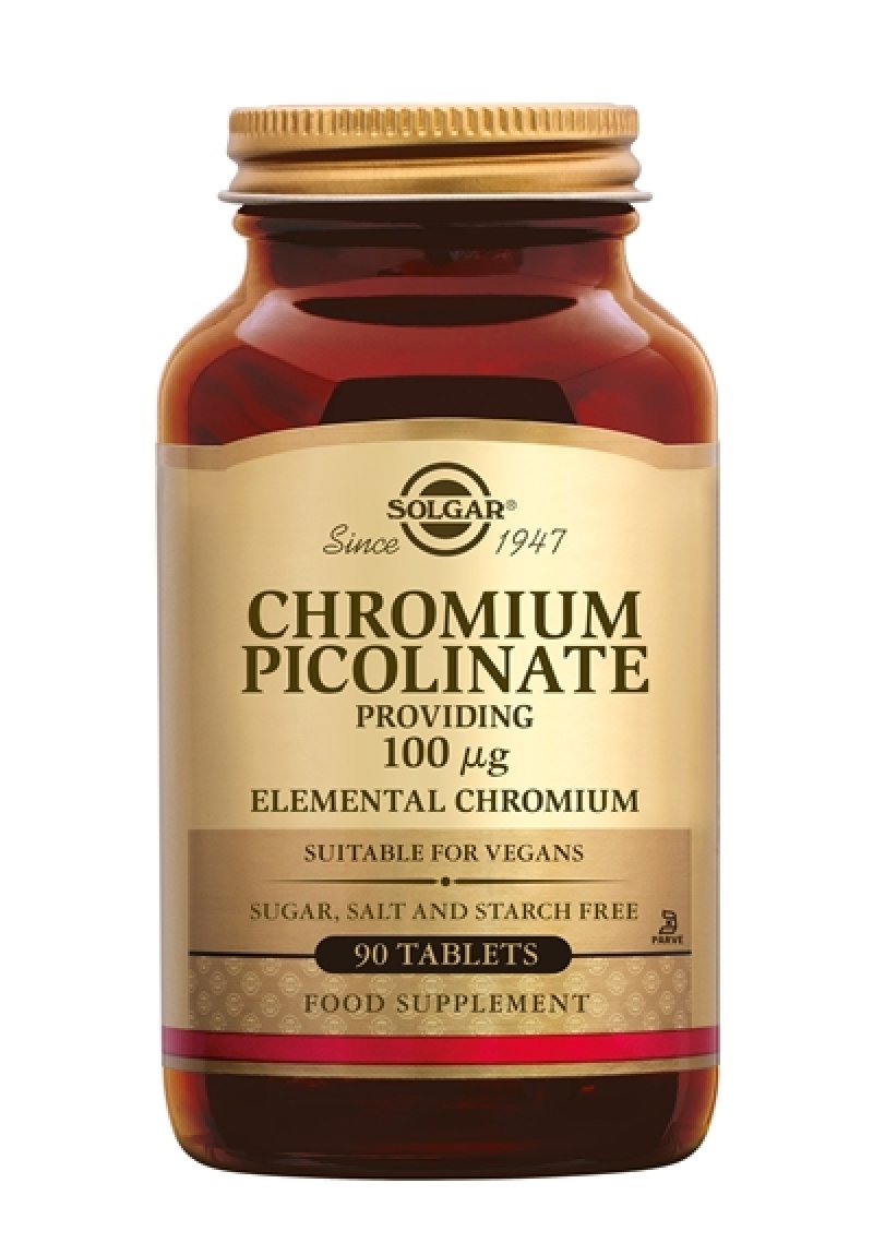 Chromium Picolinate 100 mcg 90 tabs