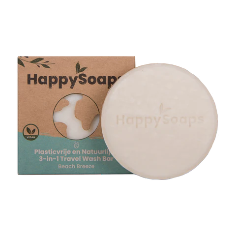 3-in-1 Travel Wash Bar - Beach Breeze (ECO)
