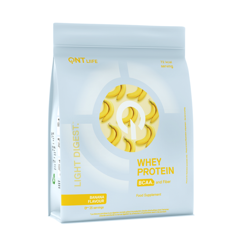 Light digest whey protein banaan 500 gr 