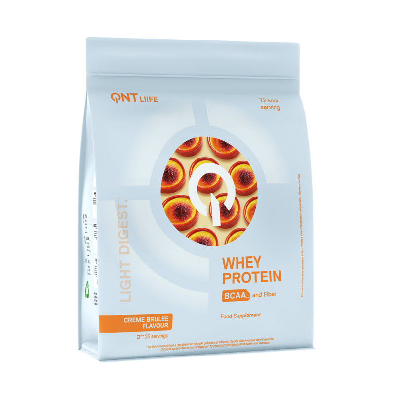 Light digest whey protein creme brulee