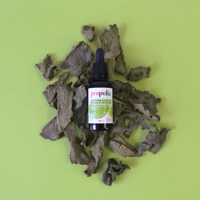 Organic green Propolis tincture 