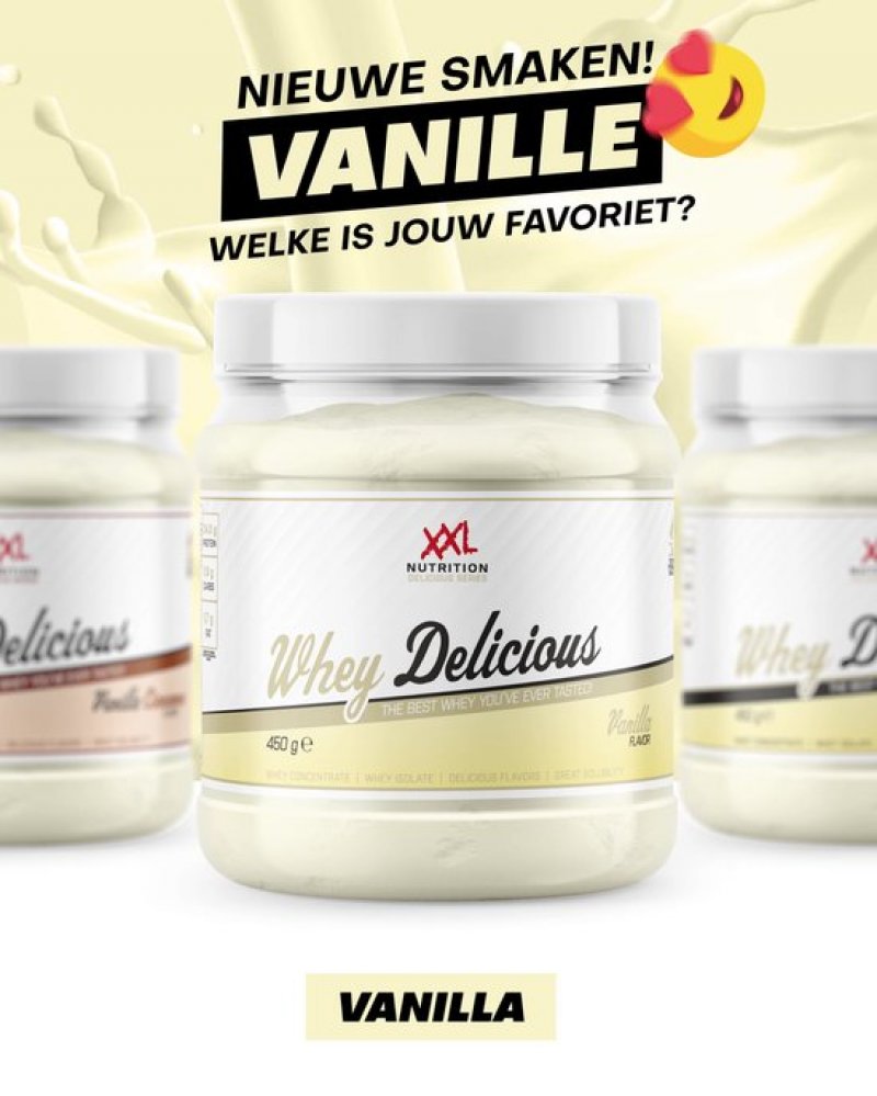 Whey Delicious Vanille 1000gr