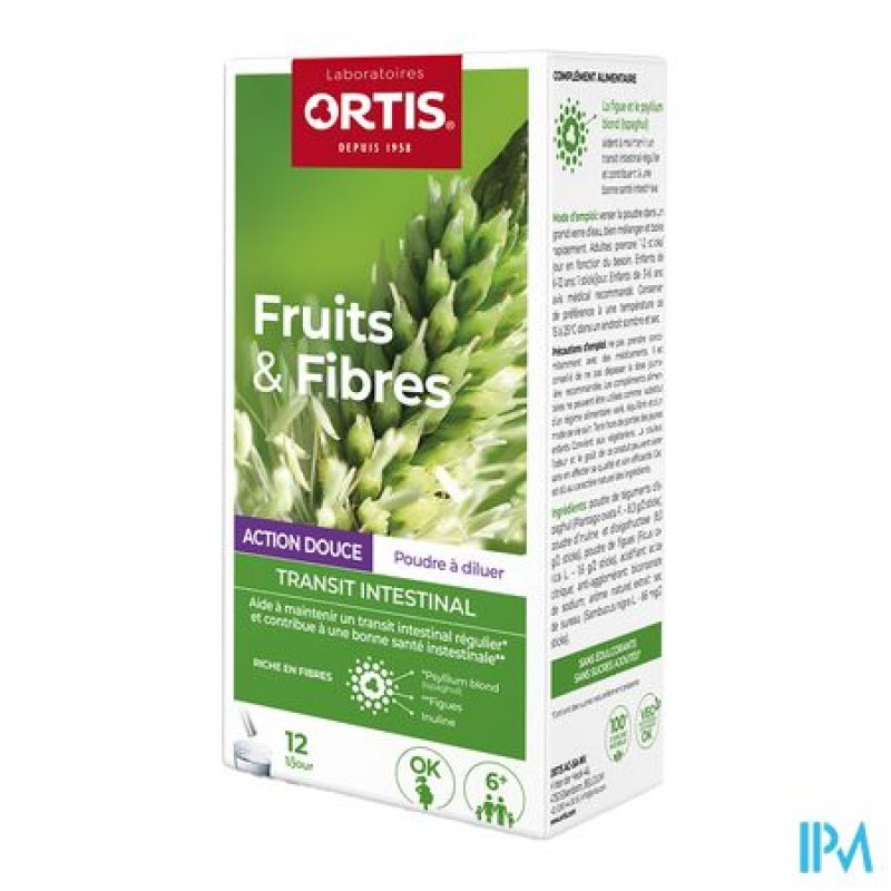 OrtisÂ® Vruchten & Vezels Milde Werking 