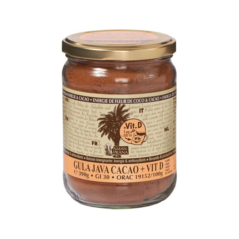 Gula java cacao + vitamine d - 390 gr
