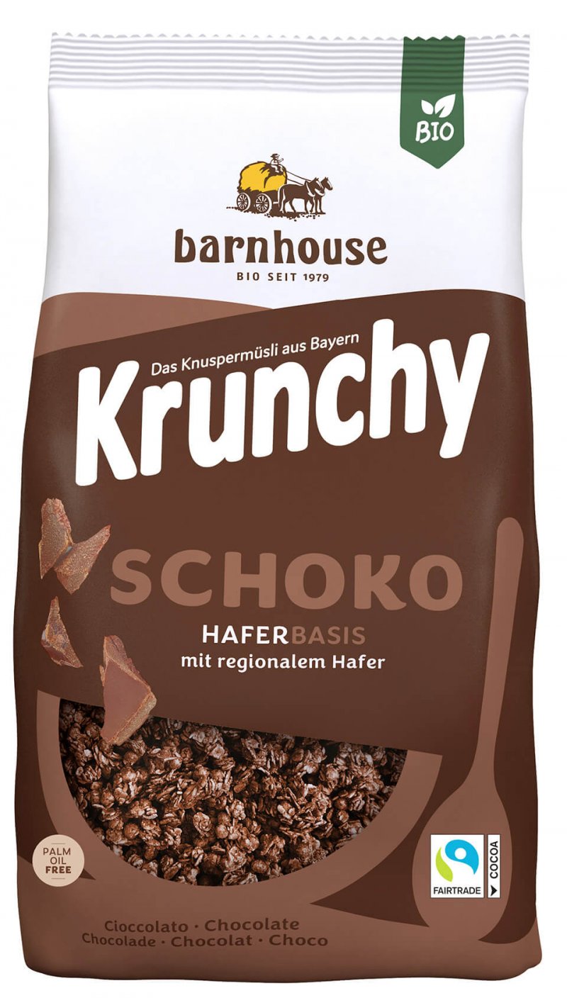 Krunchy muesli choco bio 375g 