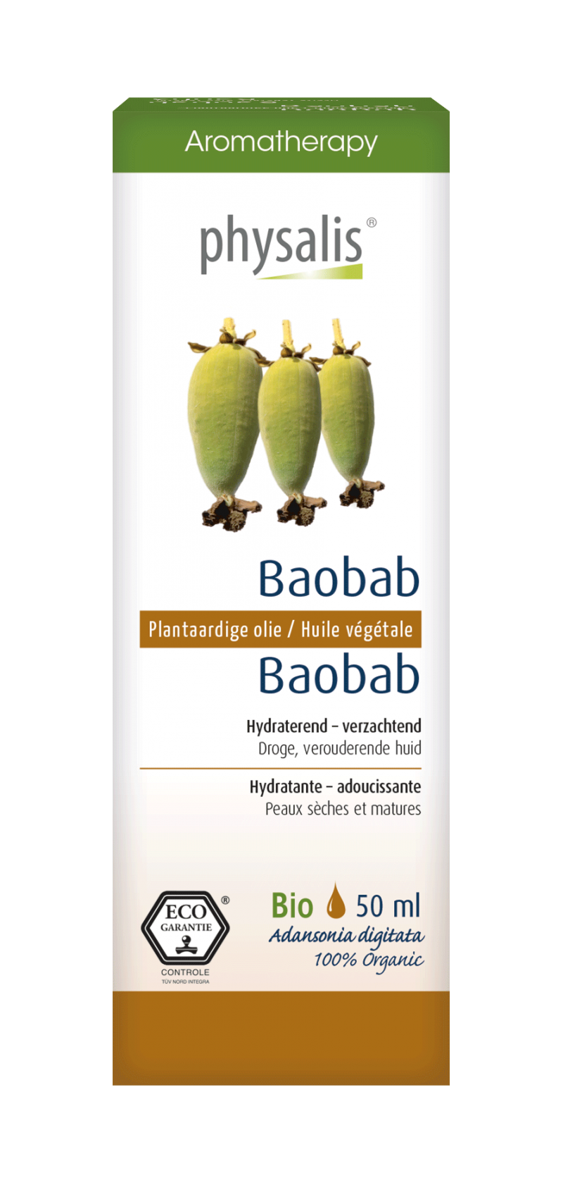 Baobab plantaardige bio olie 50ml