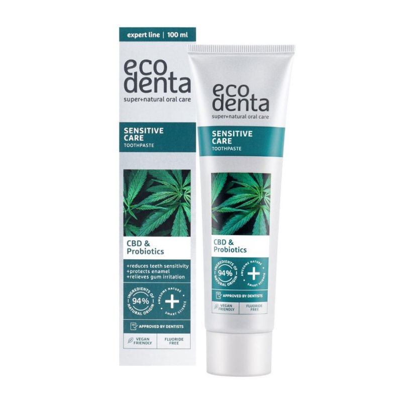 Sensitive Tandpasta met CBD en Probiotica 100ml