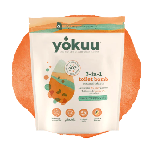 3-in-1 toilet bomb  Eucalyptus & Munt