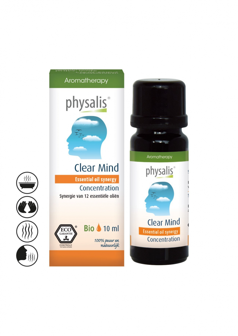 Clear mind etherische olie 10 ml 