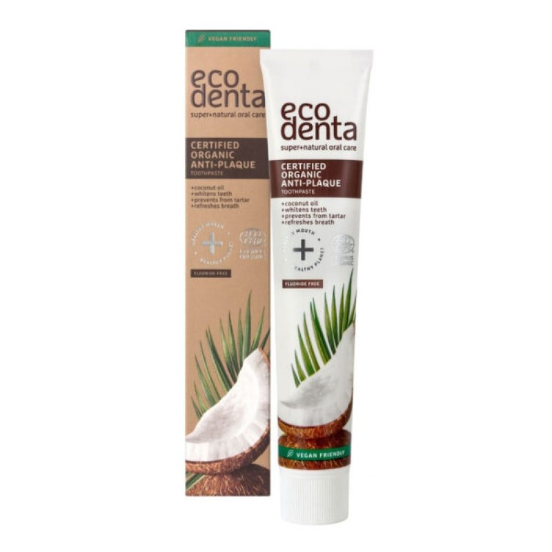 Anti-plaque Tandpasta met Kokosnootolie 75ml