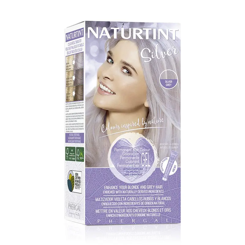 Permanente violette toning kleur 