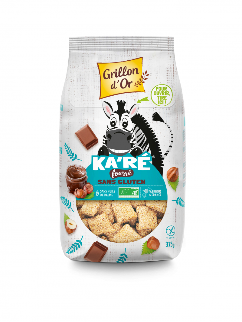 Karé gevuld glutenvrij bio 375g