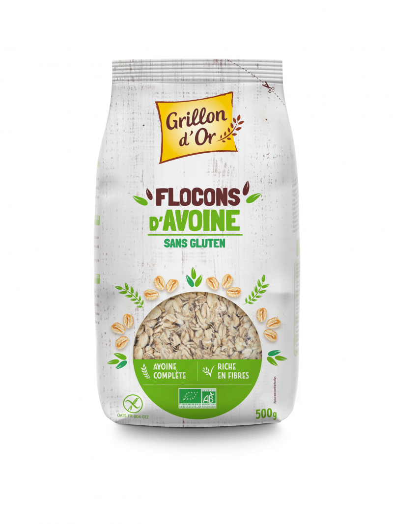 Havervlokken glutenvrij bio 500g 