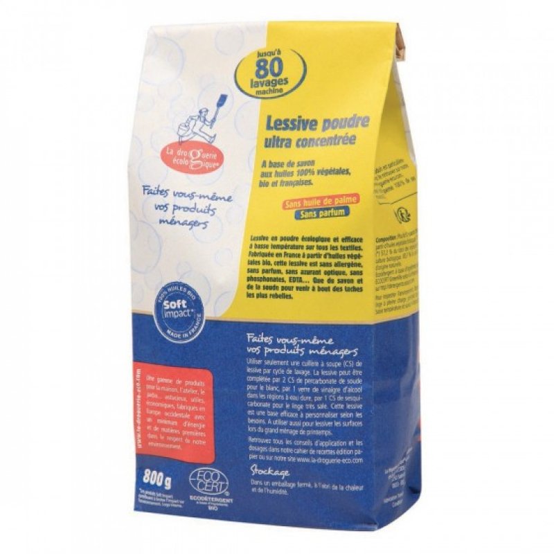 Ultra geconcentreerd waspoeder 800g