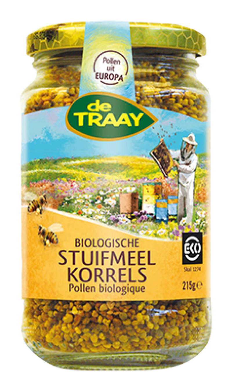 Biologische stuifmeelkorrels 215 g  (ECO)