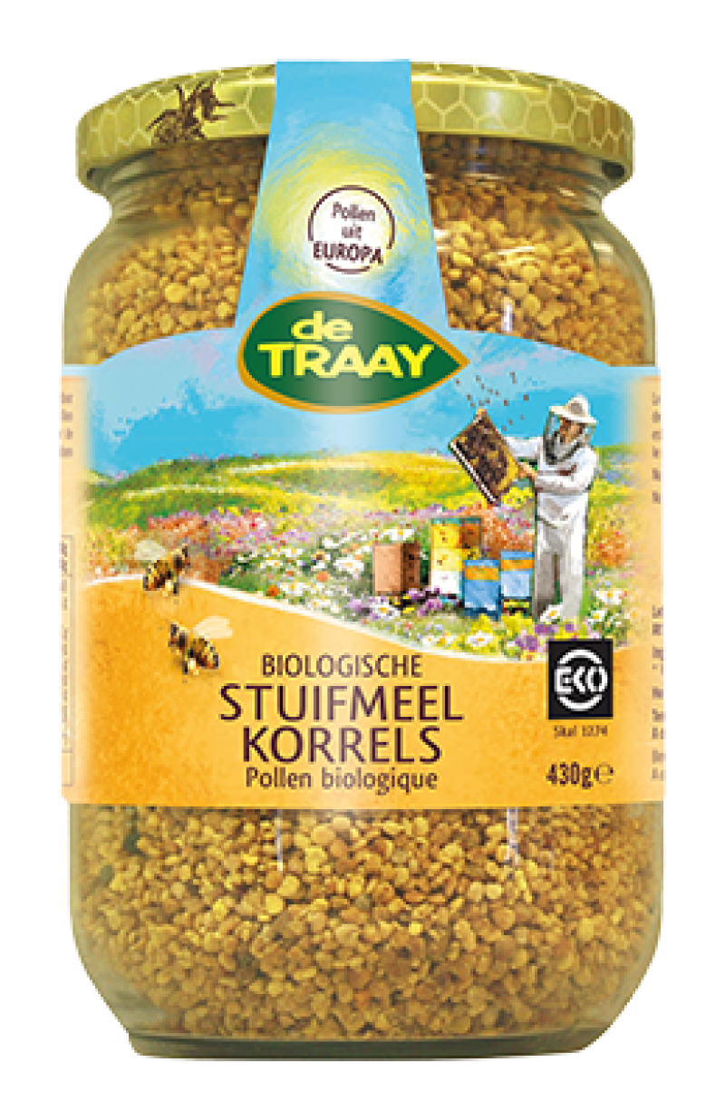 Biologische stuifmeelkorrels 430g   (ECO)