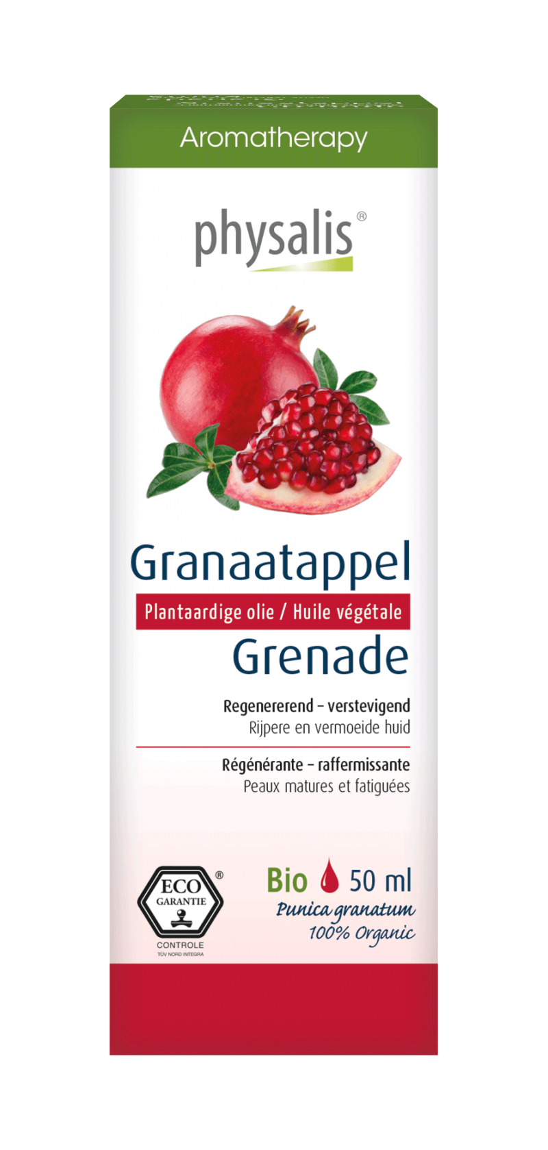 Granaatappel plantaardige bio olie 50ml
