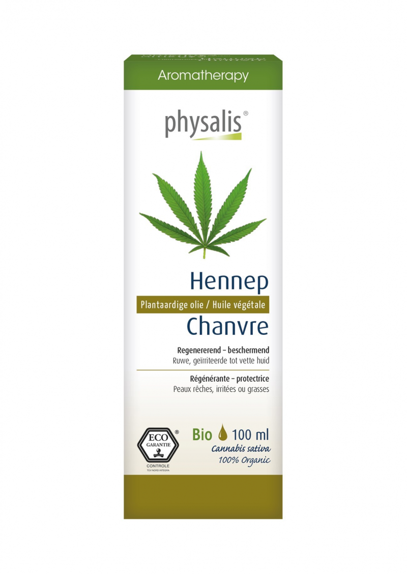 Hennep plantaardige bio olie 100ml