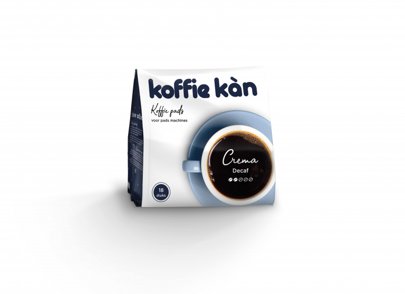 Pads crema decaf 18 porties 134g