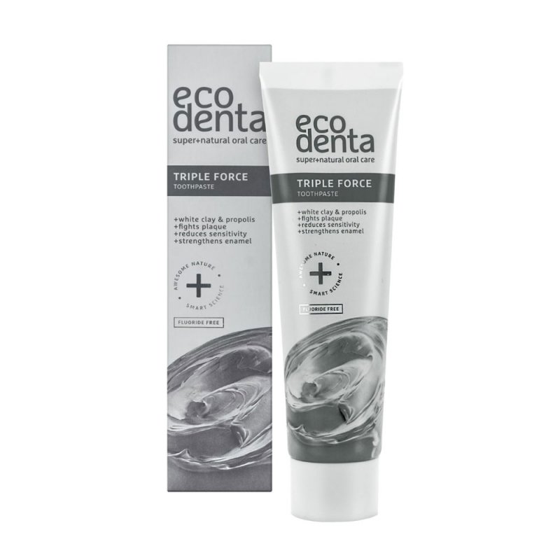 Triple Force Tandpasta met Witte Klei en Propolis 100ml