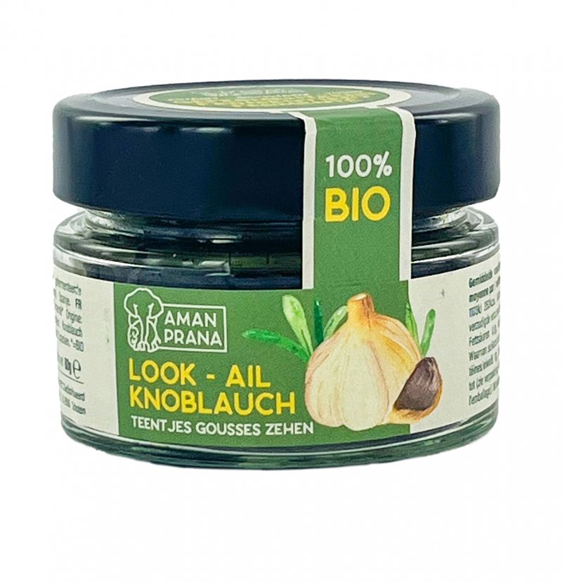 Zwarte knoflook teentjes - 60 gr