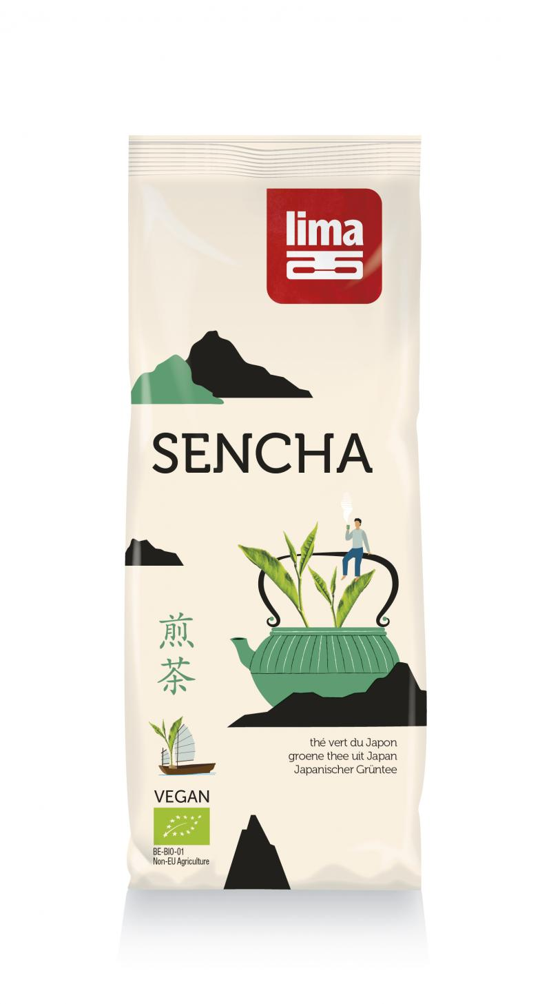 Sencha losse groene thee uit Japan bio 75g 