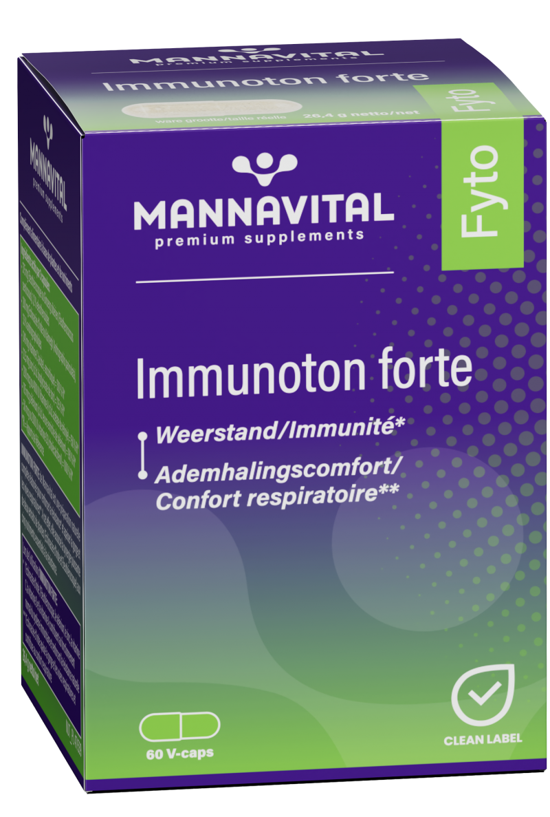 Immunoton forte Nieuwe Samenstelling - 60 V-caps 