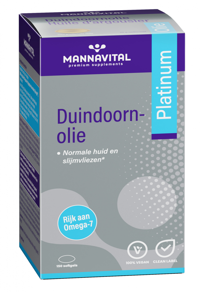 Duindoornolie Platinum - 150 V-softgels