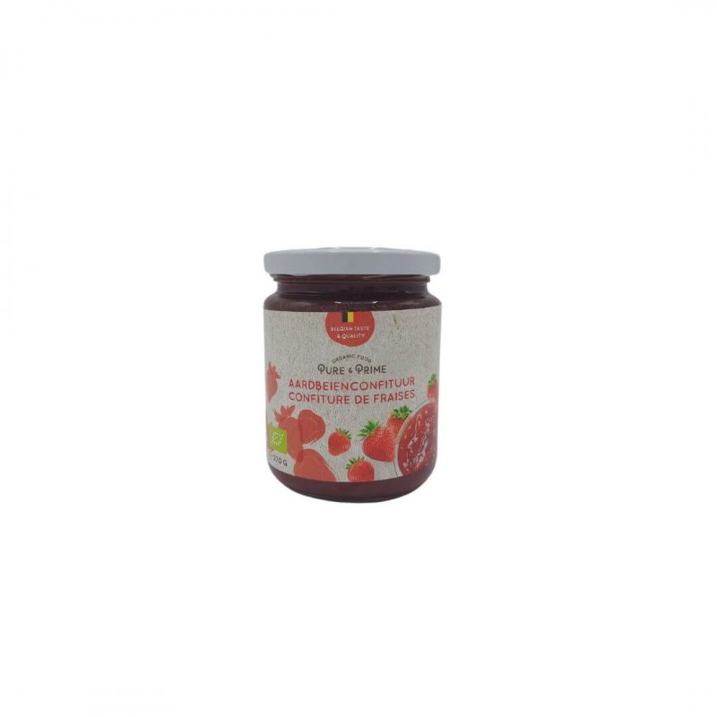Aardbeien confituur bio 270g