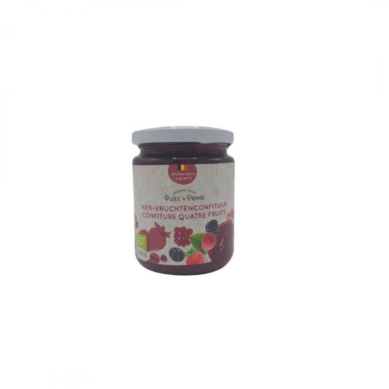 Viervruchten confituur bio 270g