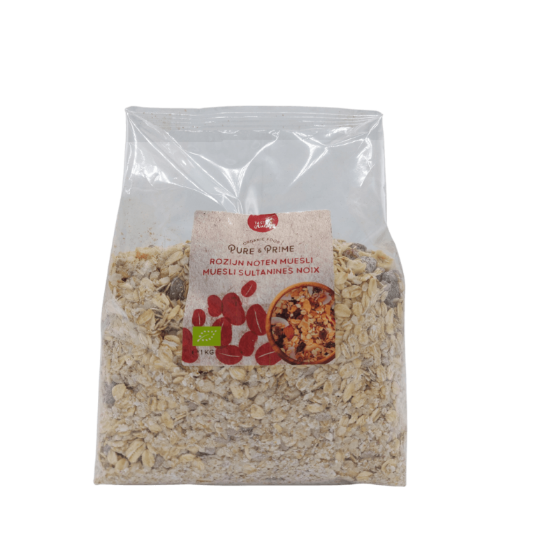 Muesli rozijn noten bio 1kg