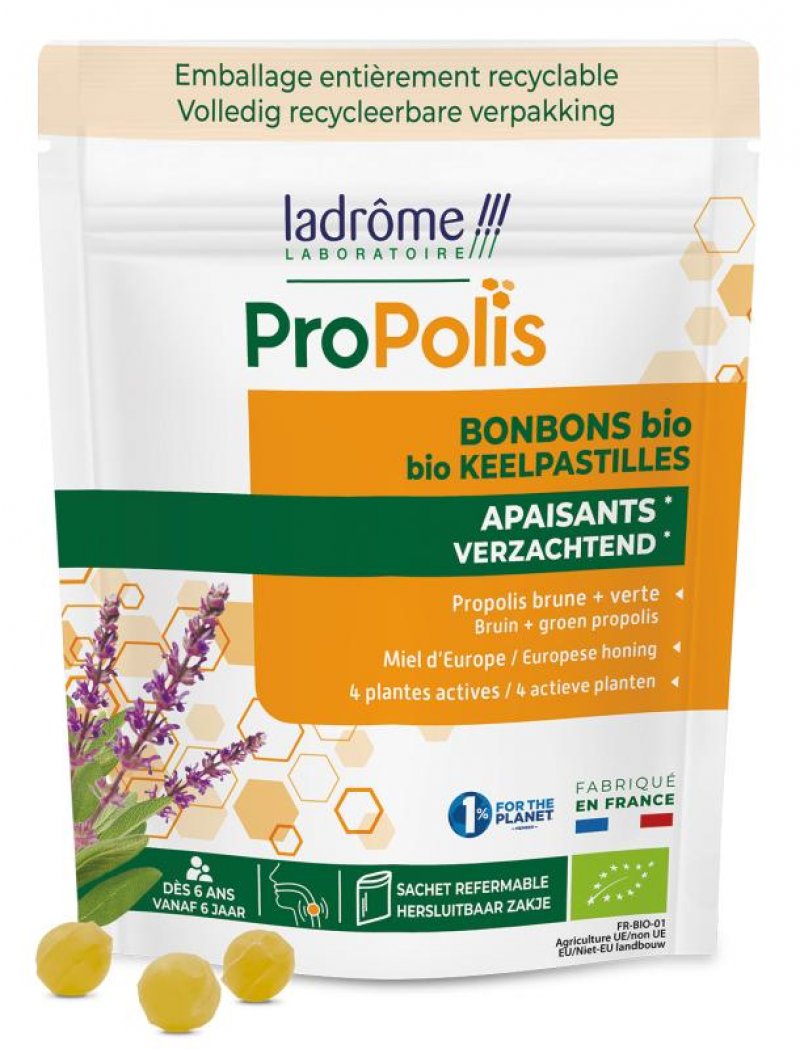 Propolis keelpastilles DOYPACK - 50 gr