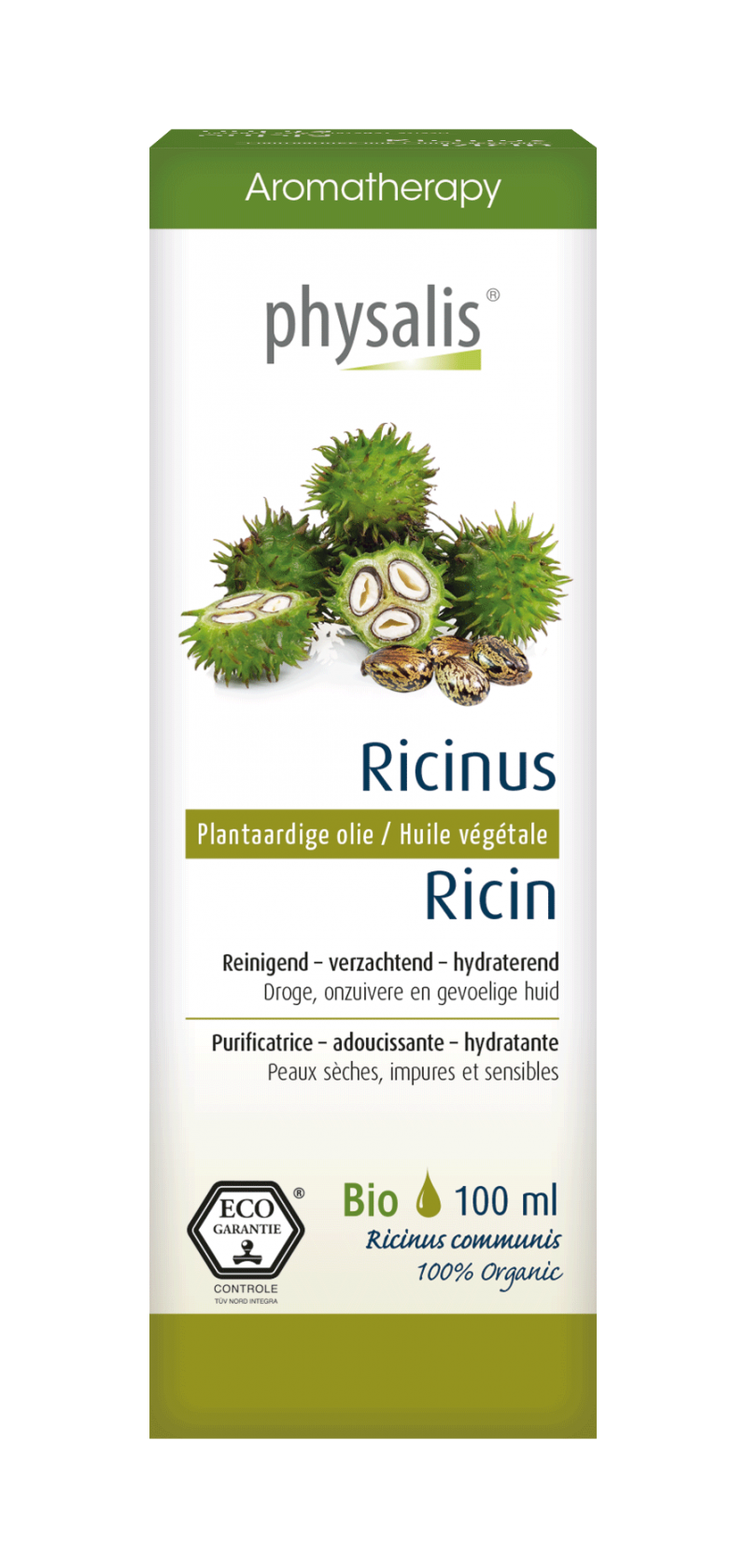 Ricinus/caster/wonder plantaardige bio olie 100ml
