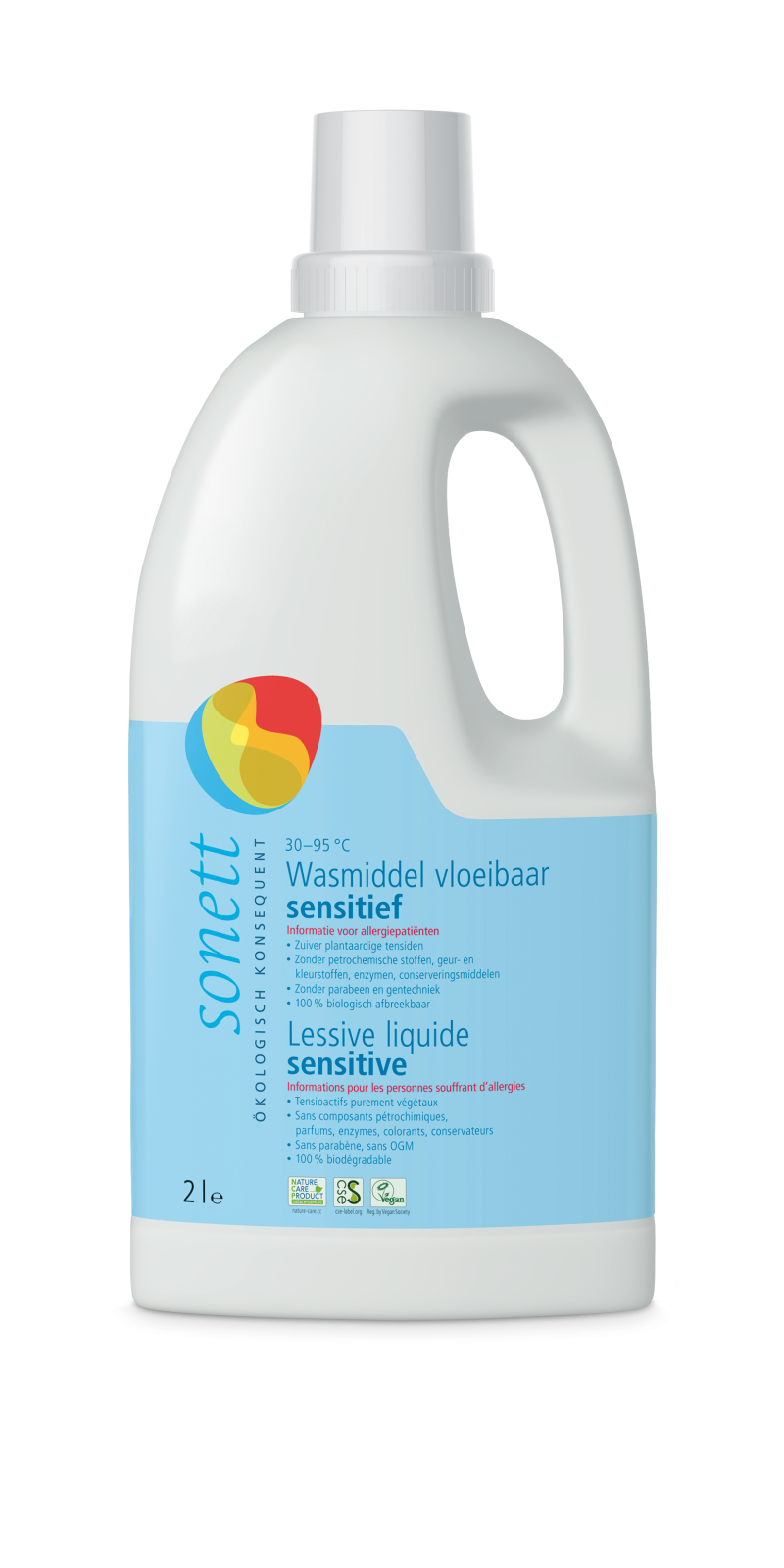 Wasmiddel vloeibaar sensitief 2L 