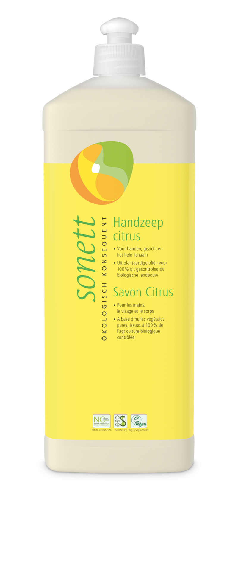 Sonett Handzeep citrus 1L refill