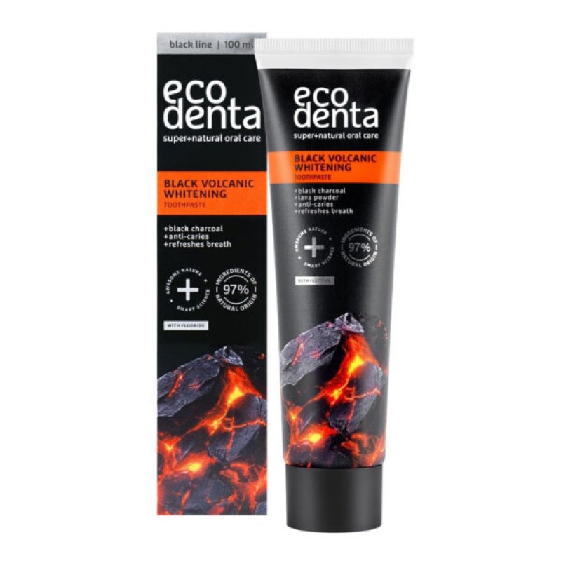 Black Whitening Tandpasta met Vulkanische Mineralen 100ml