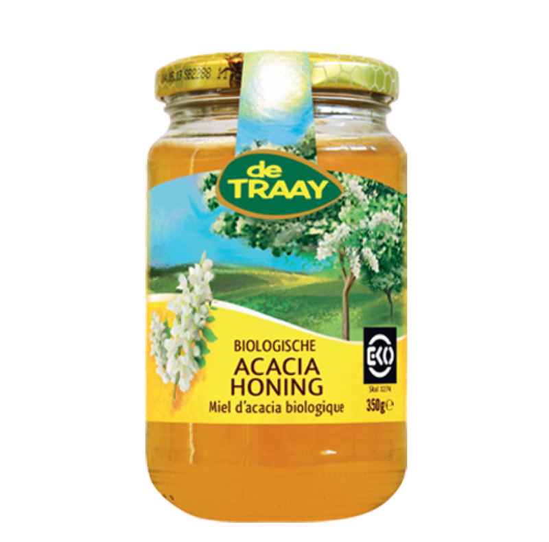 biologische acacia honing 900 g (ecocheques)