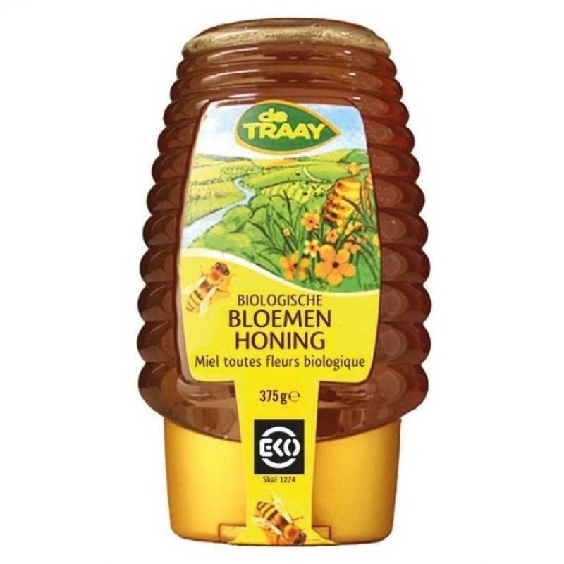 bloemenhoning in knijpfles  (eco)