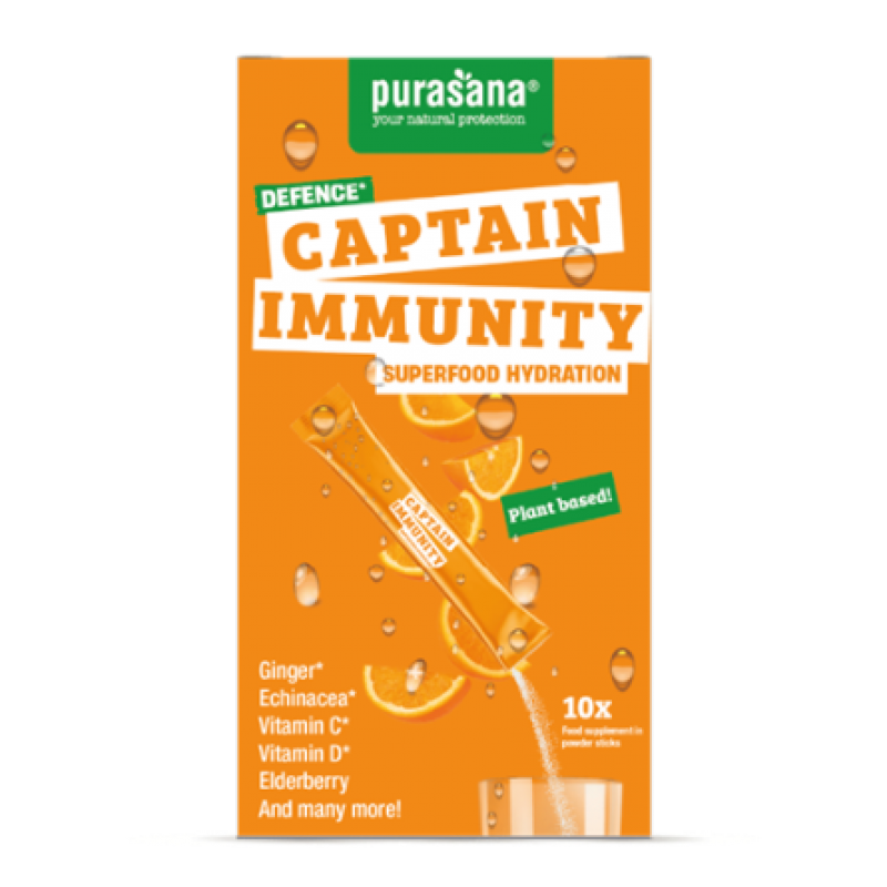 Captain Immunity Poeder 10 x 4,5 g