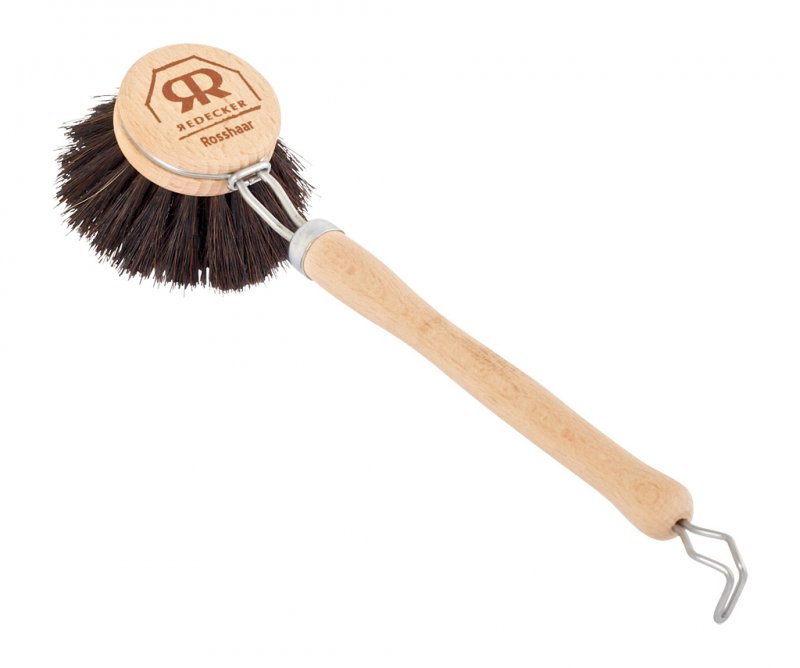 Zachte afwasborstel paardenhaar 4 cm (ECO) (art1758)