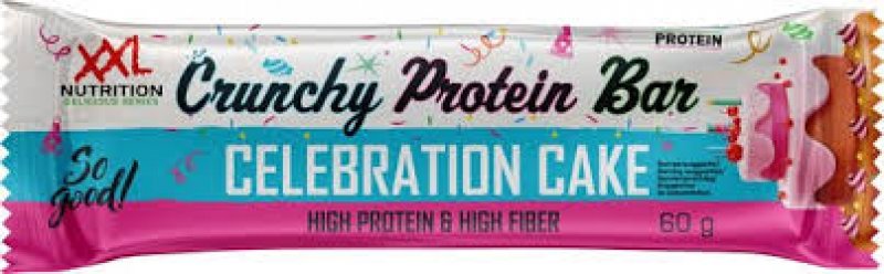 Crunchy Protein Bar celebration cake