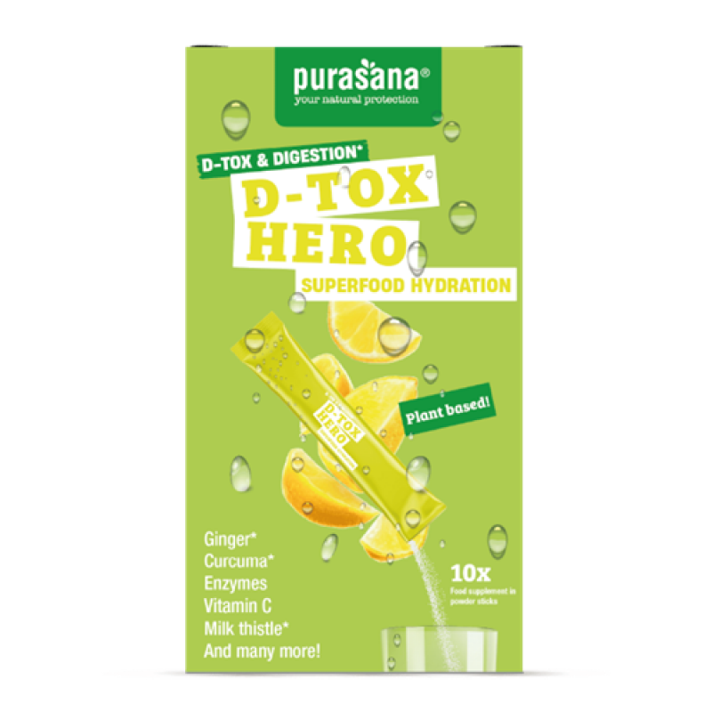 D-Tox Hero Poeder 10 x 4,5 g