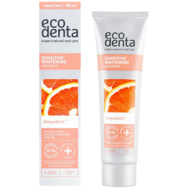 Ecodenta Sensitive Whitening Tandpasta - 100 ml
