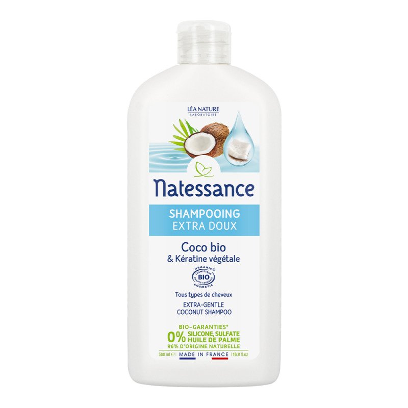 EXTRA ZACHTE KOKOSSHAMPOO - 500ml