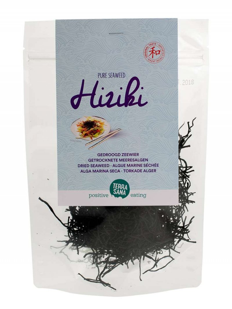 Hiziki gedroogd zeewier 100g
