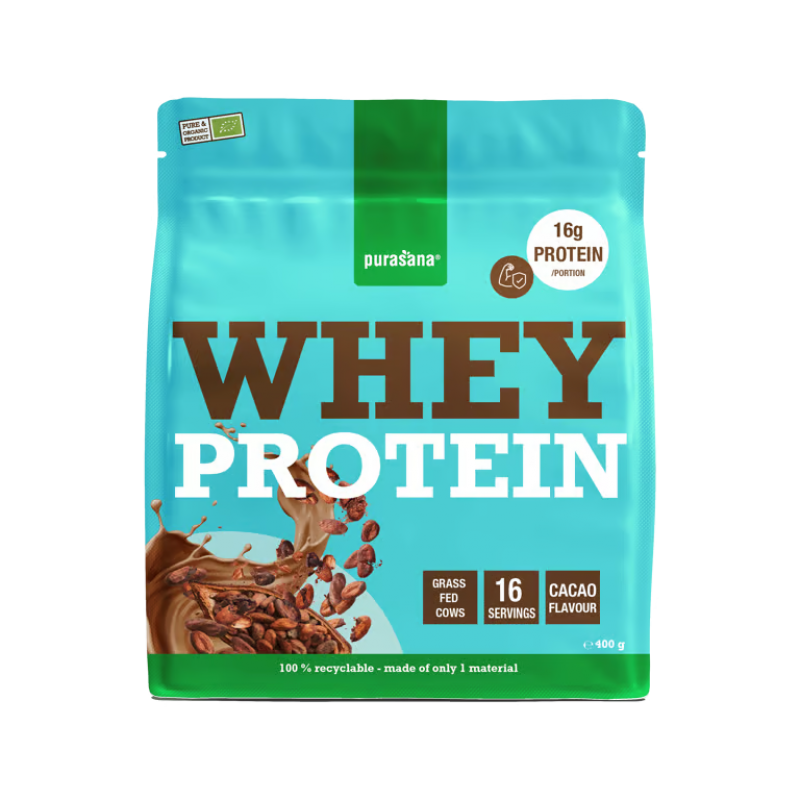 Whey Proteïnepoeder - Cacao 400 gram